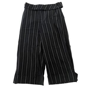 Ruti Striped Wide Leg Cropped Pants Size 3